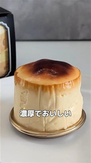 しっかり濃厚！口どけなめらかな絶品バスクチーズケーキ！「バスクチーズキャット」を食べてみた #バスクチーズケーキ #チーズケーキ #バスクチーズキャット #スイーツ #おやつ