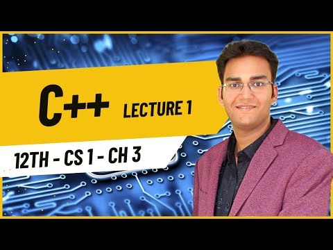 12th C++ Lecture 1