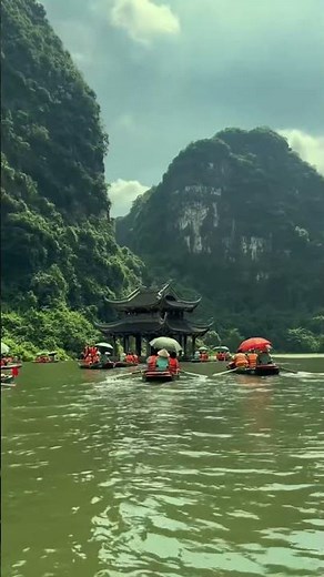Welcome to Trang An – Vietnam’s Hidden World Wonder 🌿 #travel #beautiful #nganvietnamlife