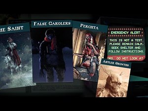 Listen To People Die To Cryptids in A Home Safety Hotline Sequel Seasonal Worker / ALL ENDINGS