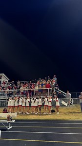 Coach Zach Slates chants coming from the Minerva student section as the Minerva Lions are on their way to 3-1 with a blowout win over Sandy Valley. | Jordan Miller - News