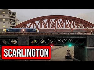 Scarlington, N Gauge layout filmed from the Great Electric Train Show