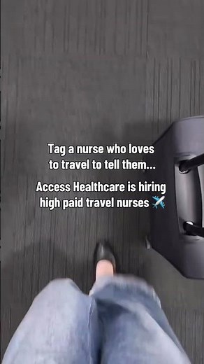 This Is Your Sign to Start Travel Nursing ✈️ #TravelNurseLife #TravelRNJobs #shorts