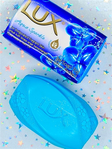 LUX Aqua Sparkle ASMR Soap Cutting Experience