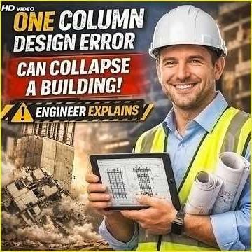 One Column Design Error Can Collapse a Building! ⚠️ | Engineer Explains 🏗️