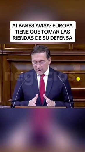 Amenazas en el este. Inestabilidad en el sur. Guerra híbrida. El ministro español de Exteriores lo resume así: 👉 la seguridad europea debe estar en manos europeas Primero cooperación real. Luego integración. Y al final, un ejército europeo. Europa solo será fuerte si aprende a protegerse sola. #europa #defensa #seguridad #albares #geopolitica
