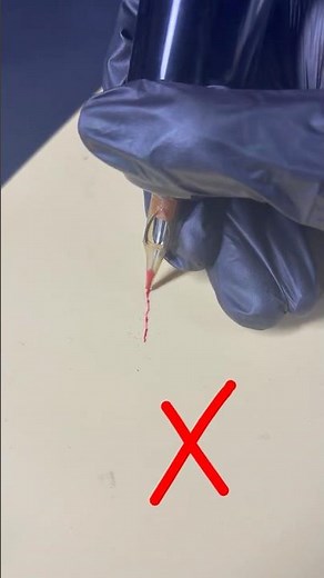 How to use tattoo cartridge needles correctly? 👀🔥 #tattoo #tattooing #tattooartist #tattoostudio