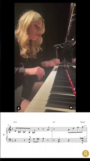Francesca Tandoi is cookin‘ again 🔥#piano #creative #jazz #music #pianomusic