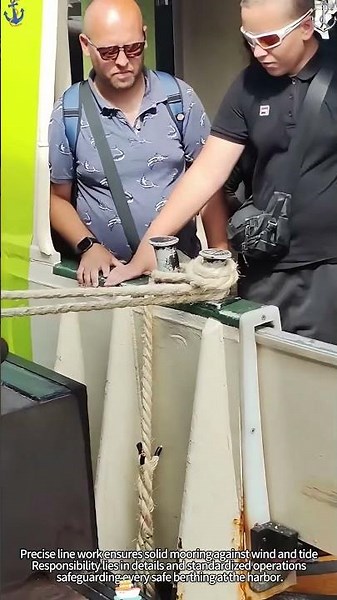 Would you work this job?#mooring#ropes#northsea#ships#cargoship#fyp#asmr#usa