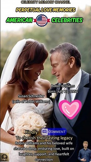 Robin Williams and His Beloved Wife: A Love Story That Touched Hollywood and American Hearts