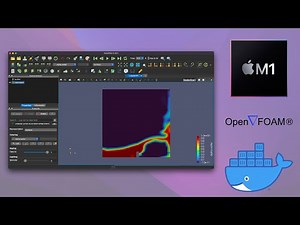 Breaking of a Dam simulation with OpenFoam on Macbook M1