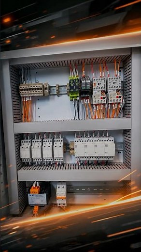 Control Panel Wiring Timelapse | Precision Electrical Installation ⚡