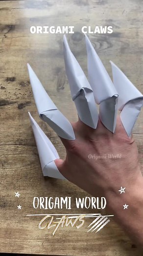 #origamitutorial #origami #claws #paperclaws #xmen #wolverine #wolverineclaws #wolfclaw