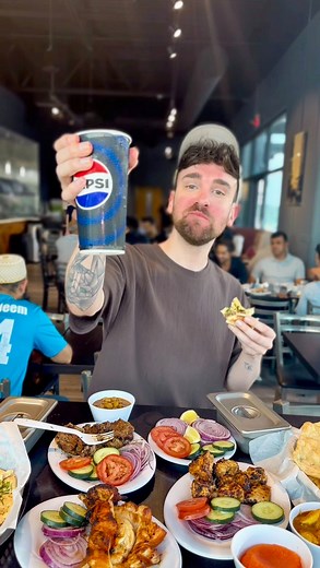SPICIEST PAKISTANI BBQ X PEPSI PT 1 🍖 #PepsiPartner We have teamed up with Pepsi to show you some of the best bites in DFW and this Pakistani BBQ has so many grilled meats with so much flavor! @almueedbbqusa is traditional Karachi BBQ that’s grilled in front of you when you walk in - come see why it deserves @pepsi 📍 Al-Mueed BBQ | 4301 14th St Suite 230, Plano, TX 75074 #LocalEatsDeservePepsi @pepsilocaleats #dallasfoodie #dallas #dallasrestaurants #texas #dallasfood #dfw #dallaseats #localea
