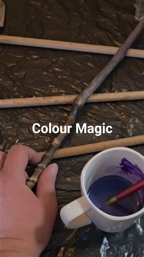 How To Colour A Wand
