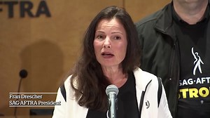 'We are the victims here' says SAG-AFTRA President Fran Drescher as Hollywood actors announce strike