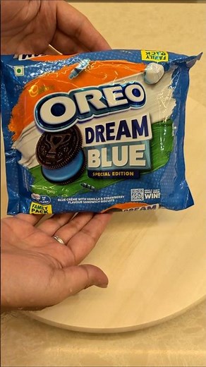 Special Edition OREO Dream Blue cookies for IPL Fans! 🔥 #oreo #unboxing #viral #ipl