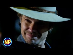 Raylan Knocks a Guy Out with an Airbag | Justified Season 4 Episode 1 | Now Playing