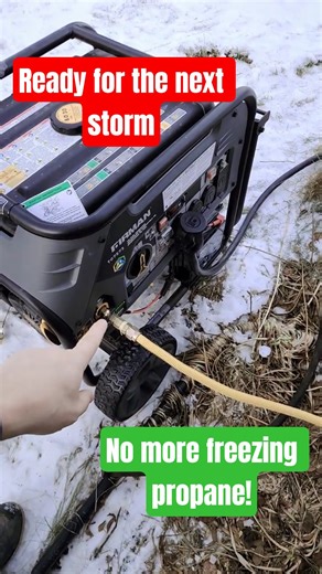 Generator problem SOLVED! #naturalgas #poweroutage #homestead