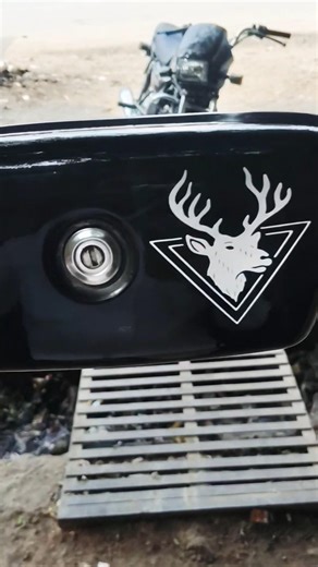 Hiran sticker || Splendor toolbox modified