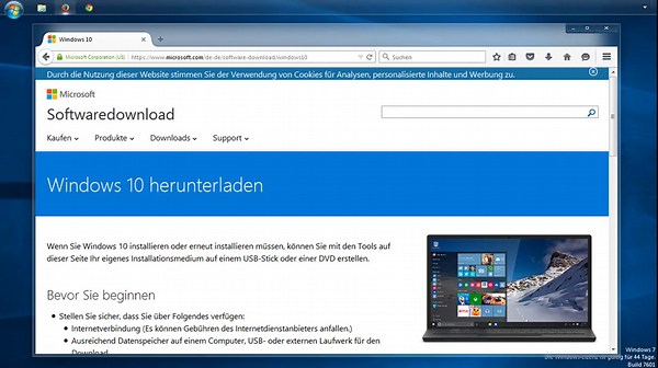 Windows 10 ISO-Download: Alle Dateien für 64 & 32 Bit