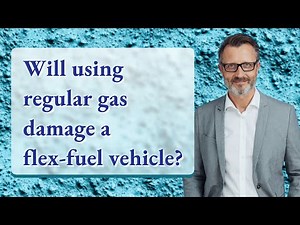 Will using regular gas damage a flex-fuel vehicle?
