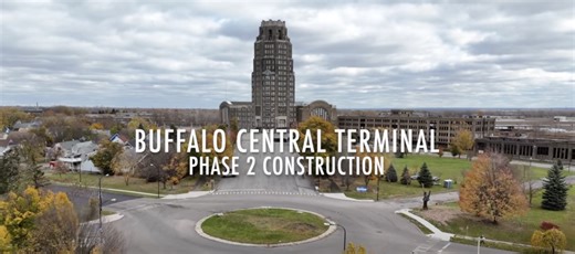 Video Update: Buffalo Central Terminal Phase II Construction - Buffalo Rising
