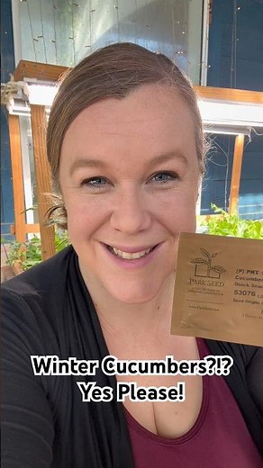 How I’m Growing Fresh Cucumbers Indoors This Winter | Kitchen Mini Cucumbers