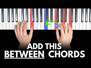 How to Connect Chords with Melodic Fills (Beginner Piano Tips)