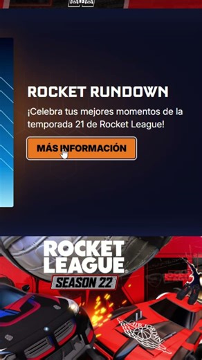 ✨(RL Rundown), AHORA ya puedes CONSULTAR 📊 tus estadisticas de la S21 🔥🎮 | #rocketleague #shorts #rl