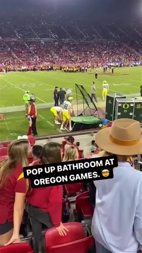 Athletes gotta go poop somewhere during the￼ game 😂 | athlete