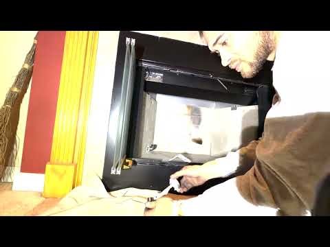 installing remote control gas log set