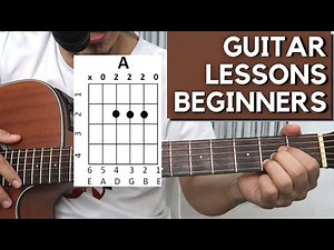 Basic 'Guitar Lessons' for Beginners 'easy' - how to play the guitar