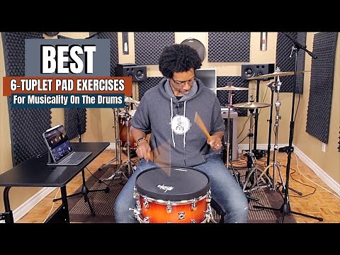 Six Killer 6-TUPLET Pad Exercises! 🥁 (For MUSICALITY On The Drums)