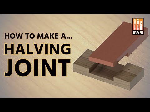 How To Make A Halving Joint (Half-Lap Joint)