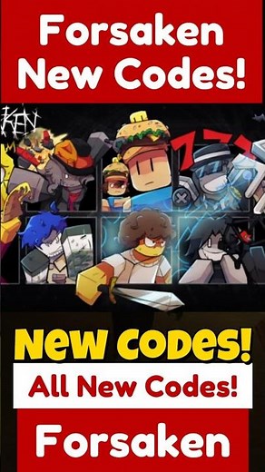 New Forsaken Codes - New Codes For Forsaken Roblox Codes 2025
