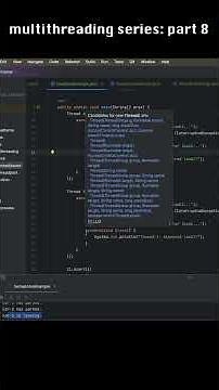 Multithreading series: part 8 - What is deadlock? ☕💡 #java #multithreading #semaphore #threading
