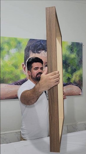 #moldura #quadro #quadrosdecorativos #comofazermoldura #diy #short #youtubeshorts