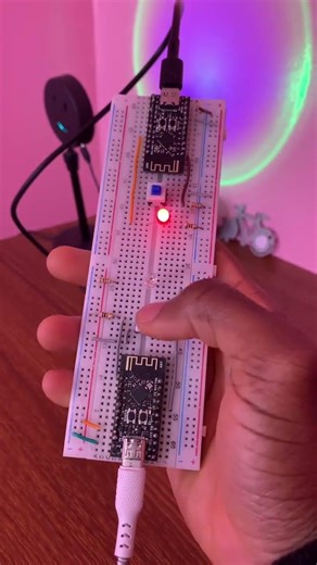 Wirelessly controlled LED using ESP-Now