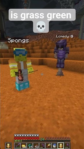 is grass green💀#minecraft #unstableuniverse #unstablesmp #flamefrags