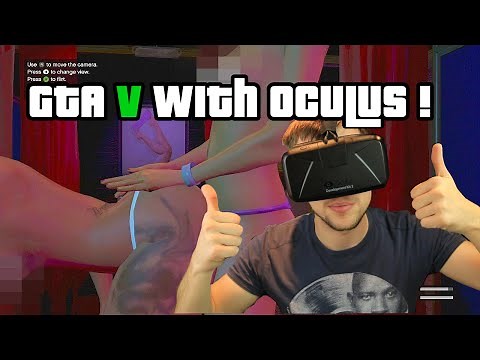 GTA 5 with OCULUS RIFT DK2 - FOV Mod Tutorial - GTA V in Virtual Reality is AWESOME ! [HD]