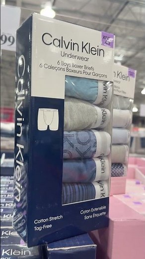 Calvin Klein Girls Underwear and Calvin Klein Boxer Briefs at Costco Canada