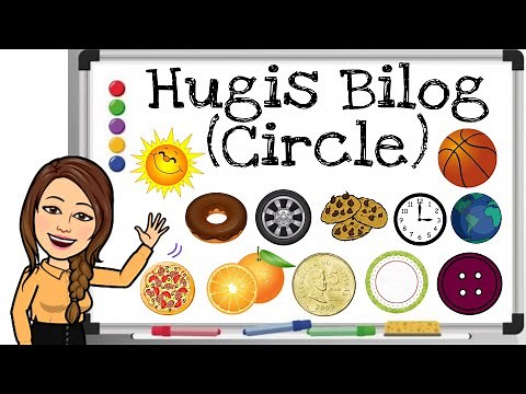HUGIS BILOG || CIRCLE || MGA BAGAY NA HUGIS BILOG || TAGALOG LESSON || KINDERGARTEN