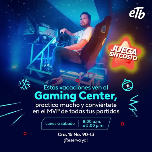 608 reactions · 16 shares | Ven al Gaming Center con tus amigos a jugar y mejora sus habilidades. | ETB | Facebook