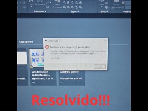 Como Resolver erro "Network Licensing" no Autodesk