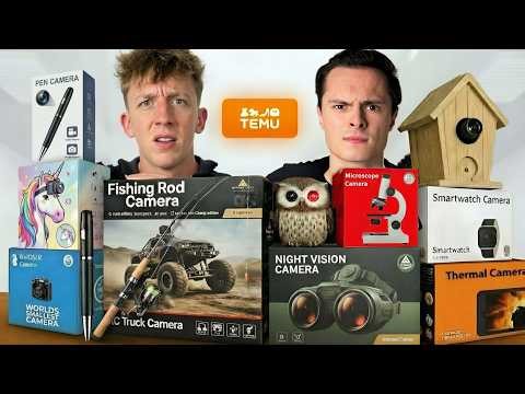We Tested Ridiculous TEMU Cameras