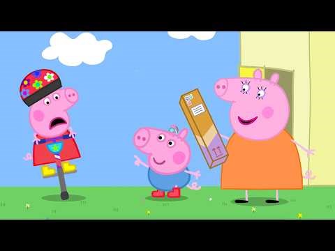 Peppa Pig Uses the SECRET New Toy! 🤫 Peppa & George: Jumping Stick | Full Episodes | 25 Mins