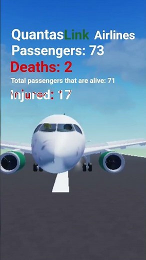 Roblox plane crash