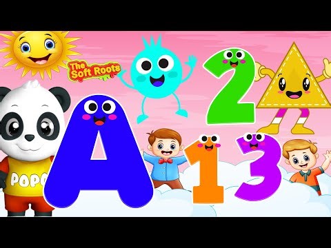 Preschool Learning Videos for 3 Year Olds | Best Learn ABC, 123, Colors & Shapes | 3 Years Learning