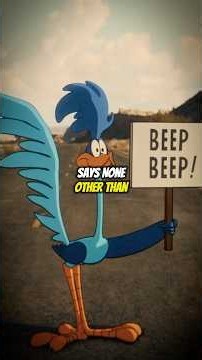 Does Roadrunner say BEEP or MEEP?! #coyotevsacme #wileecoyote #looneytunes #bugsbunny #cartoons